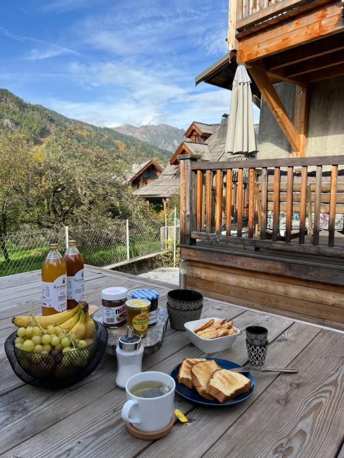 Bel appartement 8 personnes à Saint Chaffrey Extérieur photo