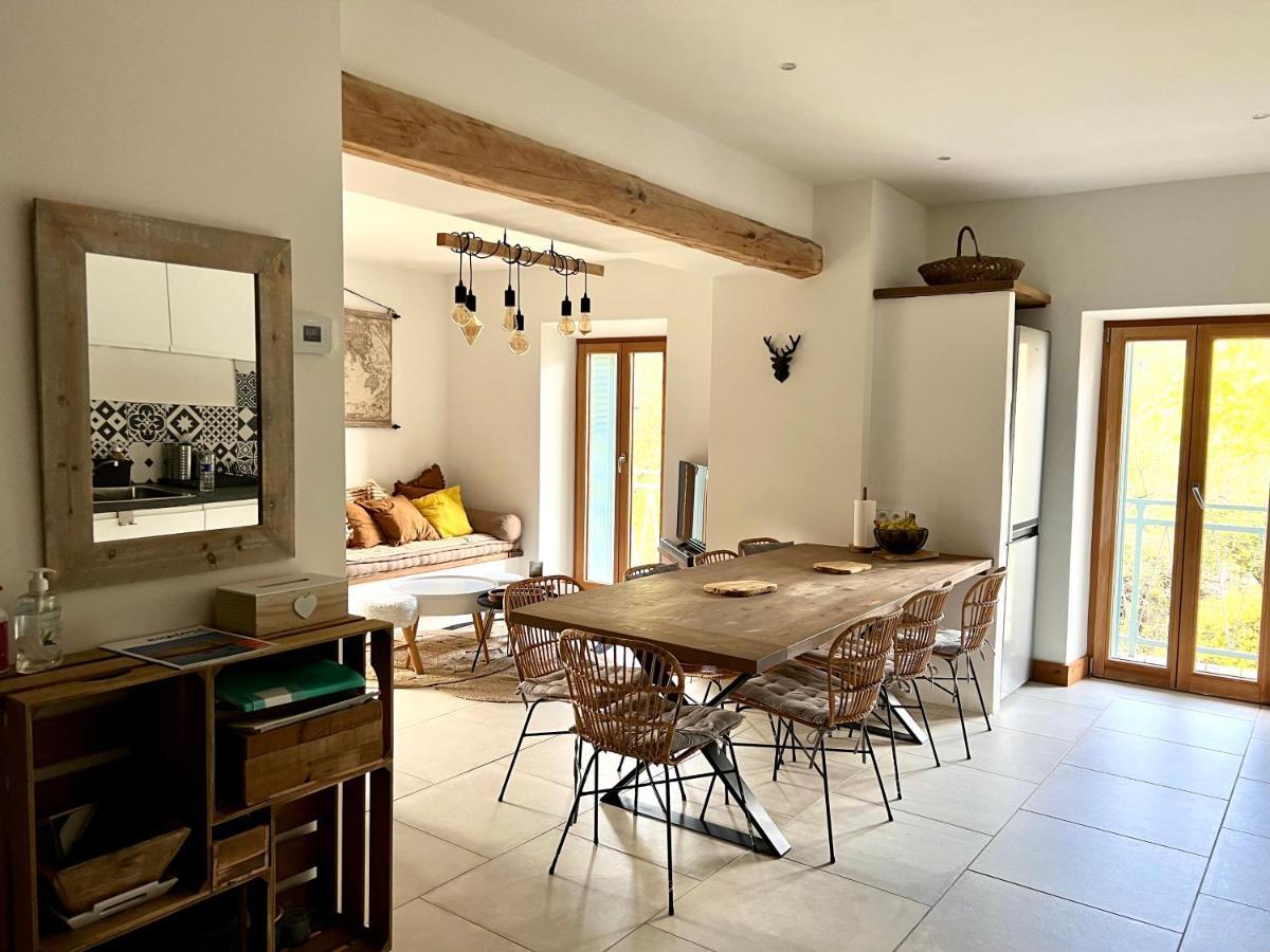 Bel appartement 8 personnes à Saint Chaffrey Extérieur photo